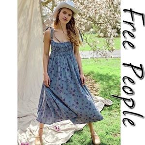 Free People Azure Maxi Dress